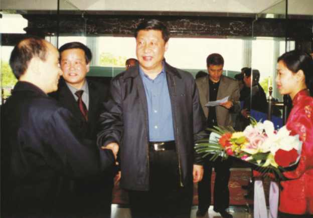 浙江省省委书记习近平莅临千岛湖南宫NG28大旅馆检查指导事情